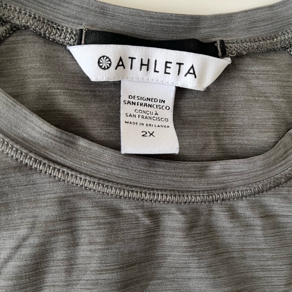 Athleta Bundle /2 Ultimate Textured Train Top Wom… - image 4